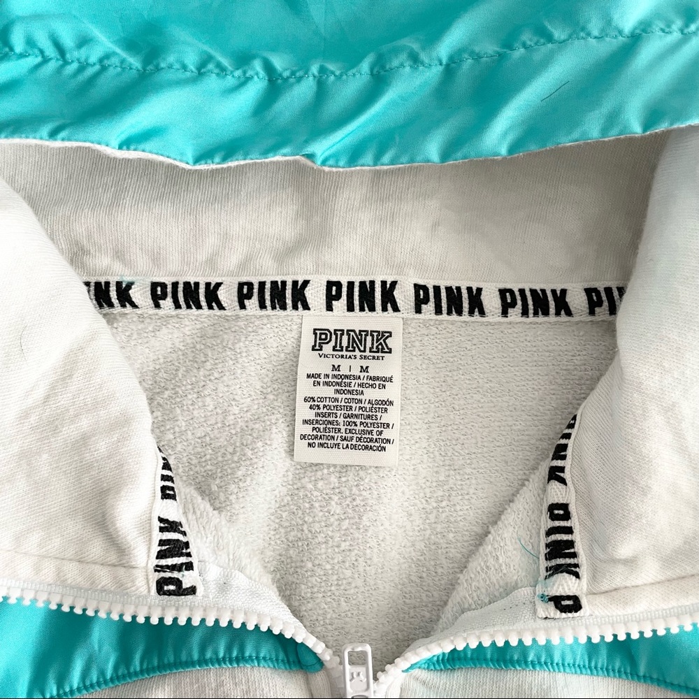 White and Blue PINK Light Hoodie - Picture 4 of 6